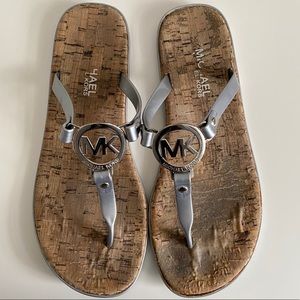 Michael Kors logo sandals